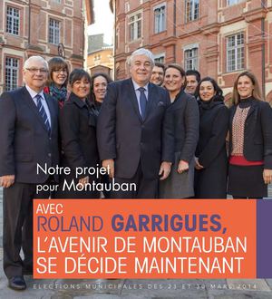 Notre projet pour Montauban 2014 avec Roland Garrigues