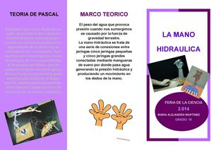 FOLLETO FERIA DE LA CIENCIA 2.014