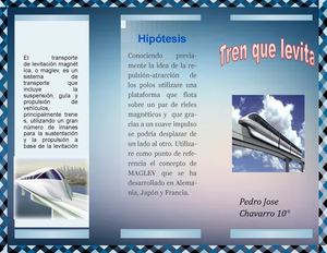 folleto feria de la ciencia