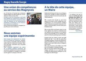 Une nouvelle équipe pour une nouvelle énergie à Magny-les-Hameaux