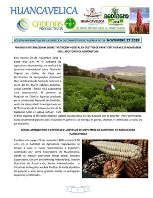 Agricultura Huancavelica 24-2013