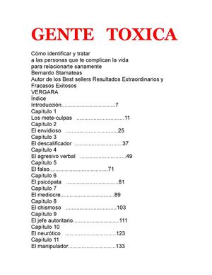 Gente...