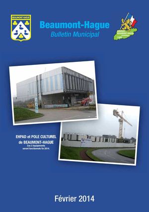 Bulletin municipal de la commune de Beaumont-Hague du mois de février 2014