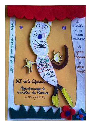 A História de um Gato Colorido, de Jane Seymour . Reconto JISC, Resende