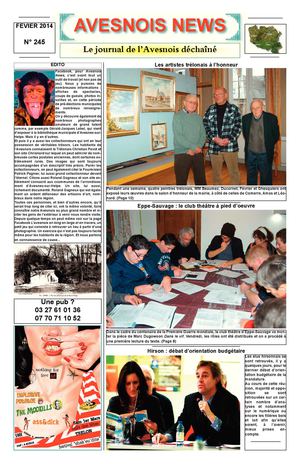AVESNOIS NEWS N° 245