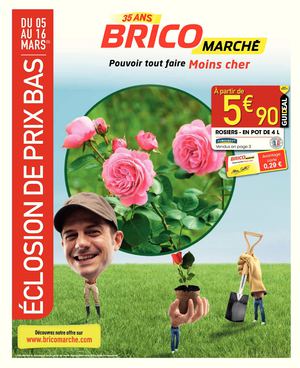 Spécial Plantation, pensez Bricomarché !