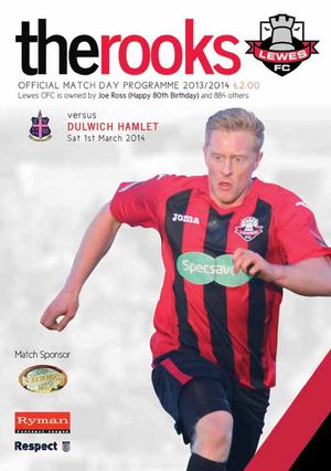 Lewes v Dulwich Hamlet