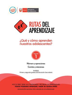 VII Ciclo Fascículo Matematica