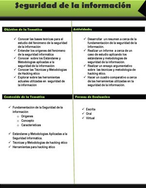 Seguridad de la Informacion