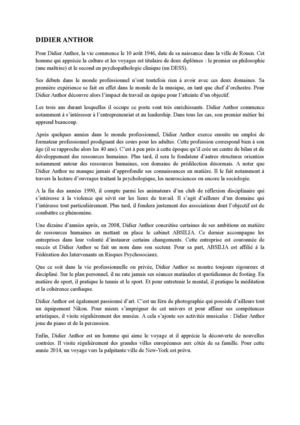 Didier Anthor Collection