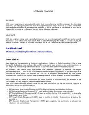 Actualizacion de Software Contable