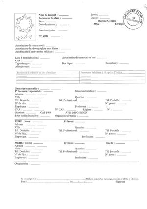 2014 Bulletin d'Inscription VPA