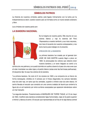Símbolos Patrios 
