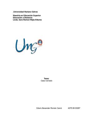 caso cerrado