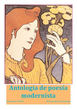 Antología de Poesía Modernista de alumnos de 4º de la ESO