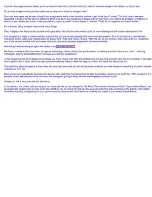 How to Attract Women - How to Use Arrogance to Attract Women