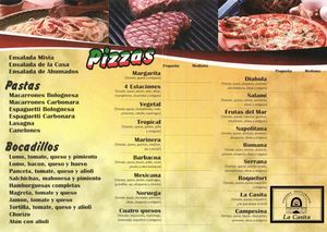 Restaurante Pizzeria La Casita - Arboleas