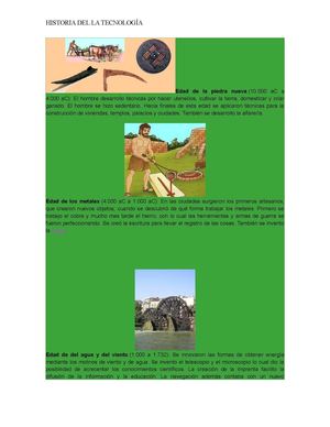 historia de la tecnologia 