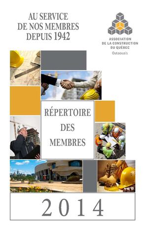 Répertoire ACQ  Outaouais 2014