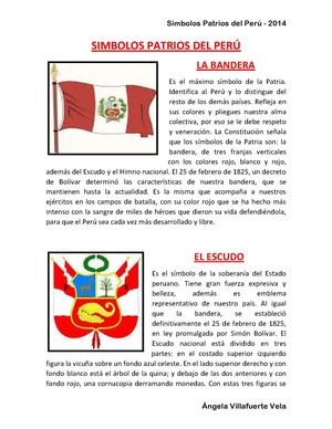 Los símbolos patrios