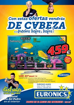 Ofertas Dia del Padre - Euronics Albox