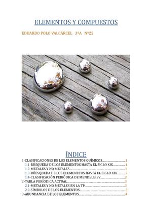 ELEMENTOS Y COMPUESTOS