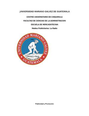 Medio De Comunicacion: La Radio