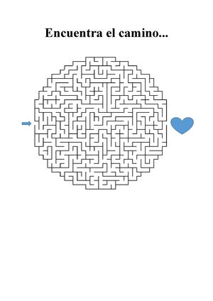 Encuentra el camino...