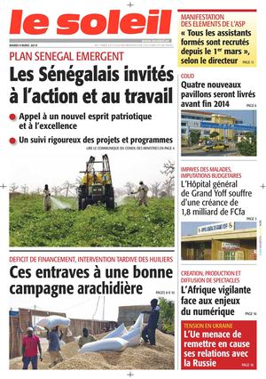 Edition du 4 Mars 2014