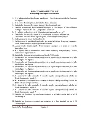 EJERCICIOS PROPUESTOS  No 2