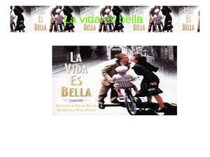 La vida es bella 