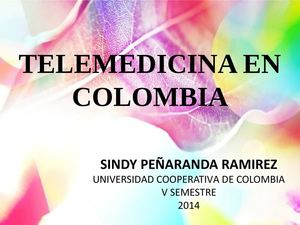 TELEMEDINA EN COLOMBIA