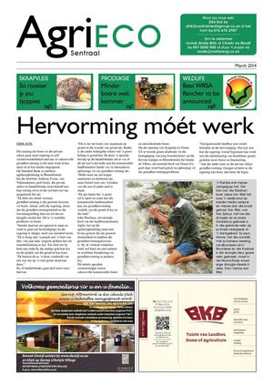 AgriEco Sentraal - Maart 2014