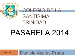 Pasarela 2014