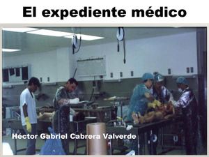EXPEDIENTE MÉDICO