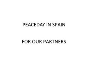 Peaceday in Spain
