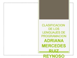 ANALISIS DE LENGUAJE DE PROGRAMACION