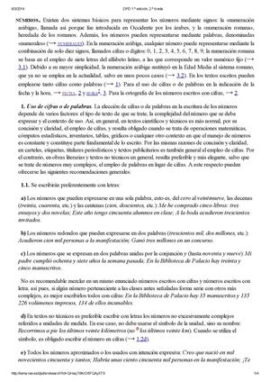 Las cifras en la narración