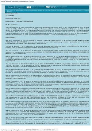 InfoLEG - Ministerio de Economía y Finanzas Públicas - Argentina