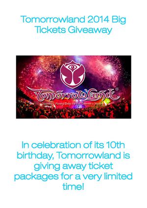 How to get tickets for Tomorrowland 2014