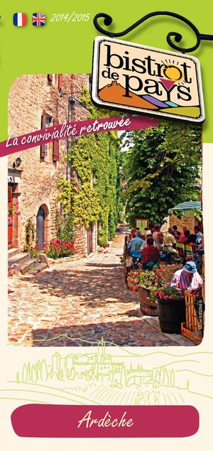 Guide Bistrots de Pays Ardèche 2014-2015