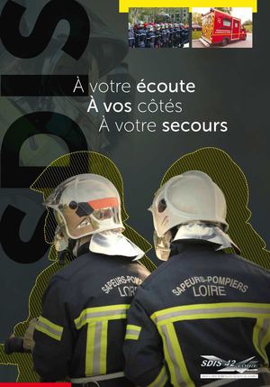Plaquette de présentation du SDIS 42
