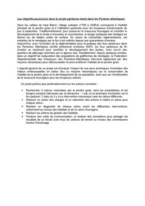 objectifs projet agrifaune 64