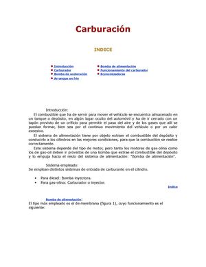 Carburación