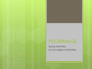 Pilgrimage