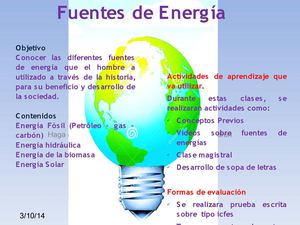 Fuentes de Energia