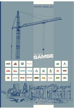 Rapport annuel Groupe SAMSE 2013