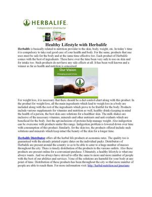 Herbalife Independent Distributor