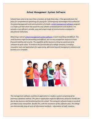 School Management System Software