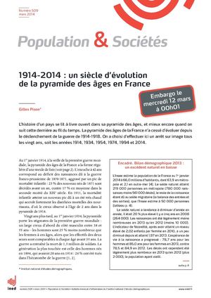 1914-2014 : un siècle d’évolution